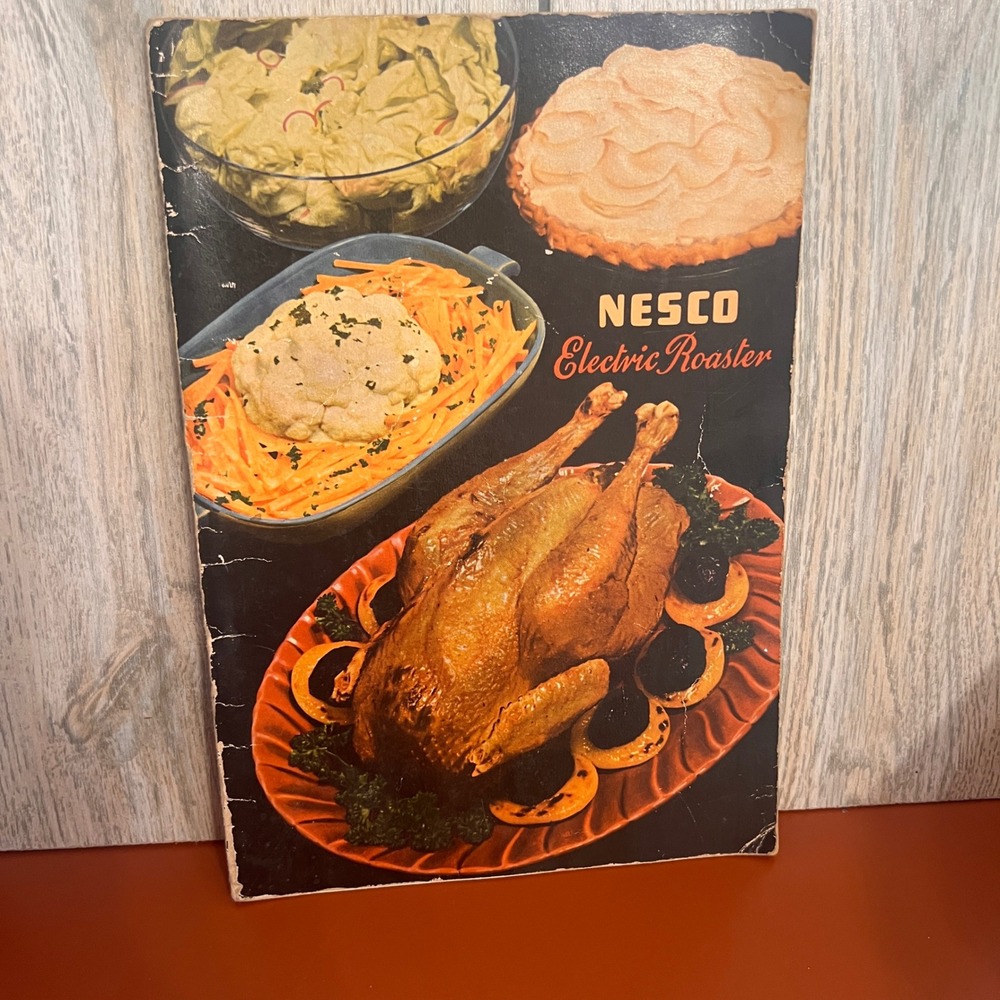 Vintage Nesco Electric Roaster Cookbook Instruction Manual Recipes Mid Century